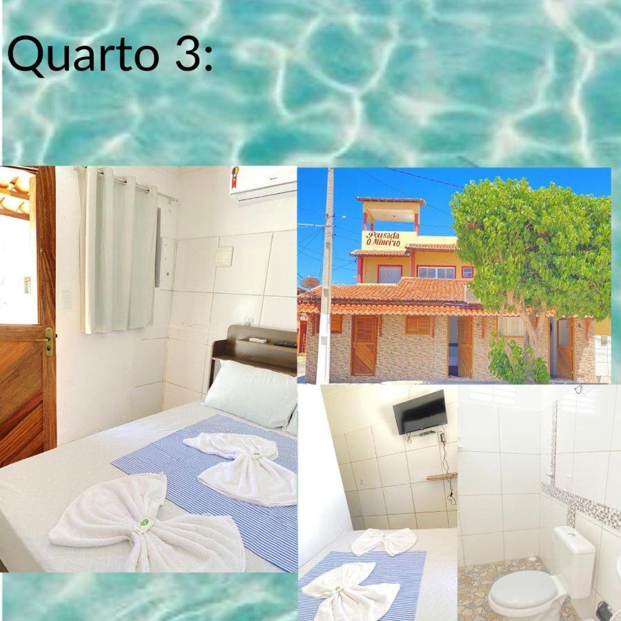 Pousada O Mineiro - Frente Para O Rio Otel Galinhos Dış mekan fotoğraf